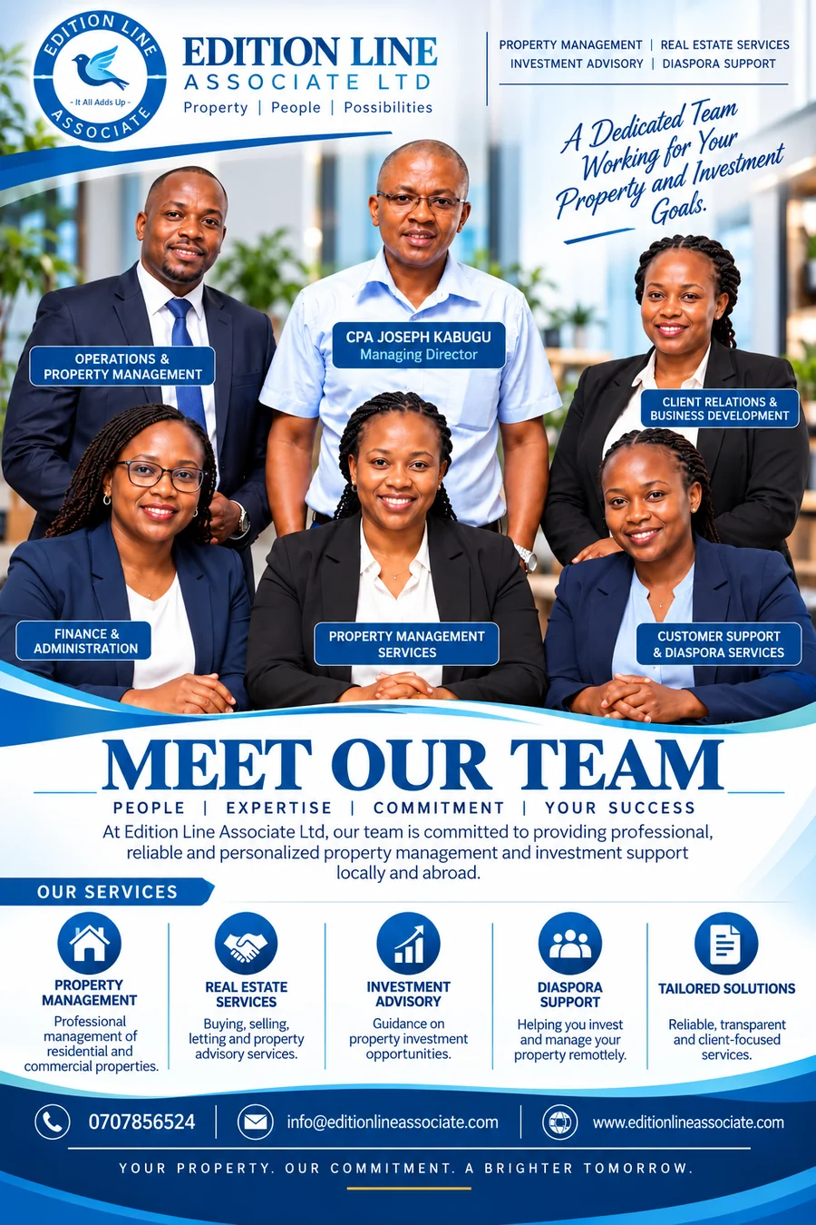 Edition Line Associate team and service overview